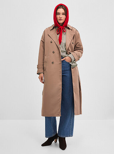 Chloe Belted Loose Trench Coat