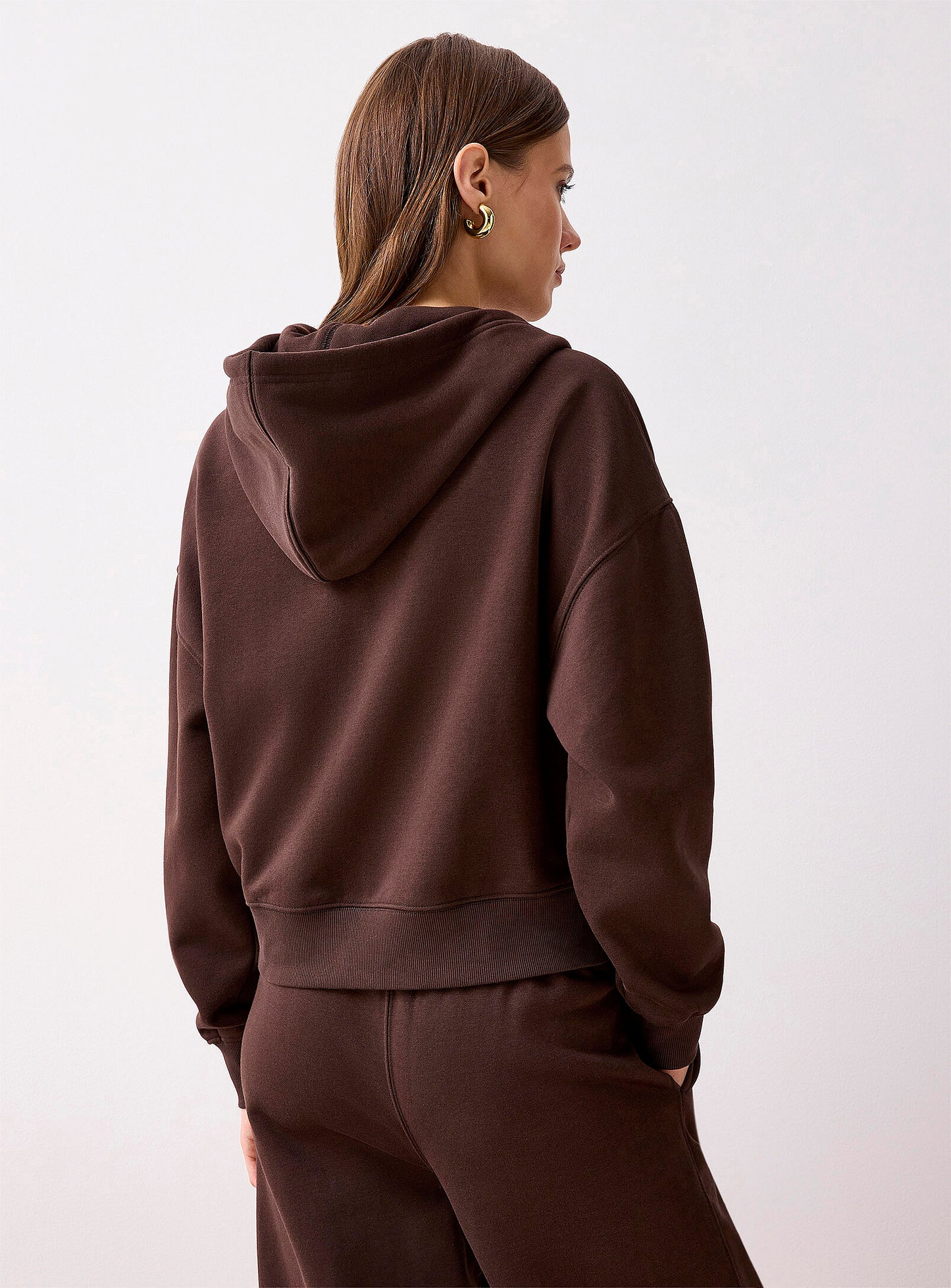 Soft Fleece Zip-Up Hoodie