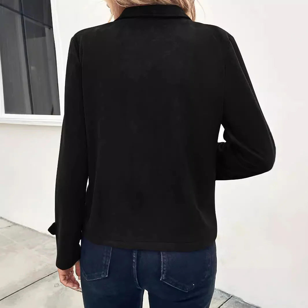 Ella | Asymmetrical Zip Jacket | Modern Minimalism