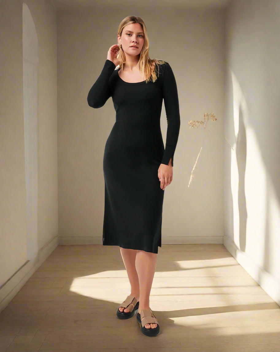 Cloud Rrib Retreat Dress