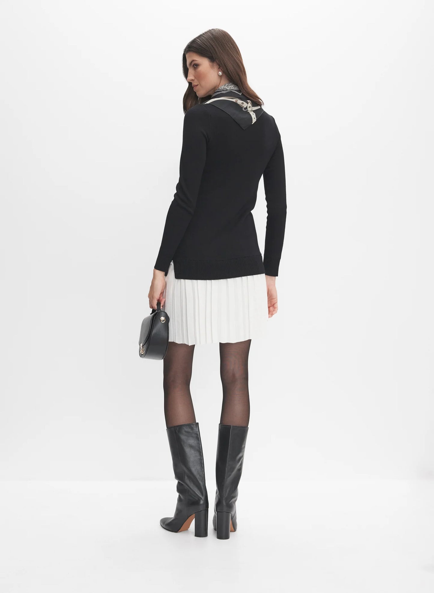 Pleated Bottom Dress