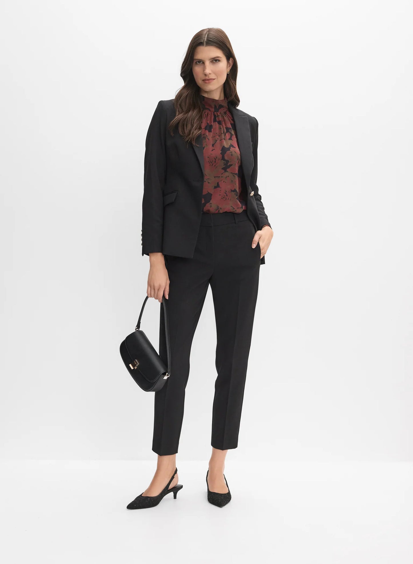 Single-Button Blazer