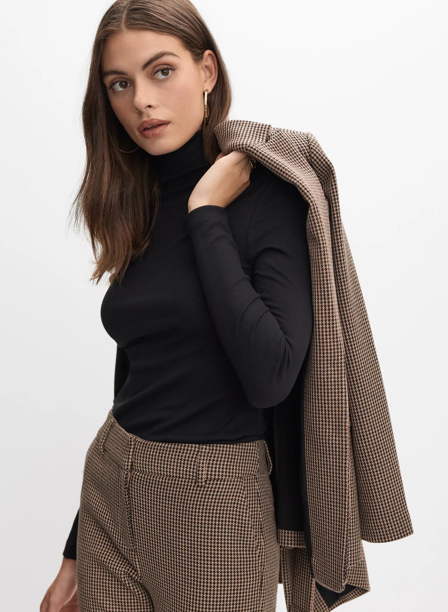 Long Sleeve Turtleneck Top