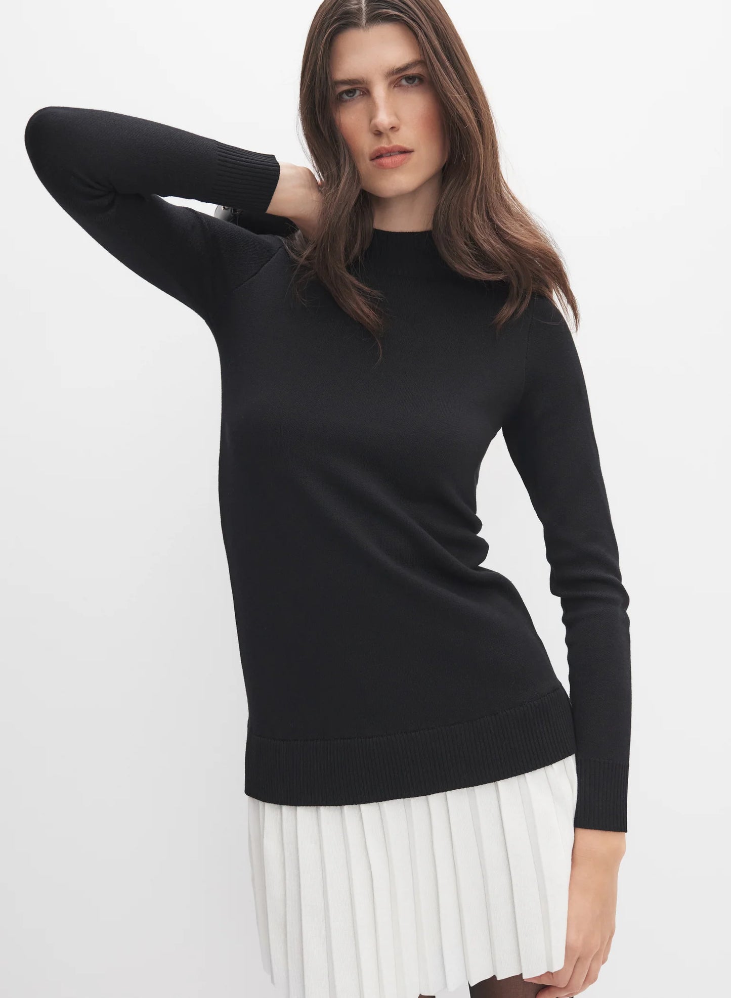 Pleated Bottom Dress