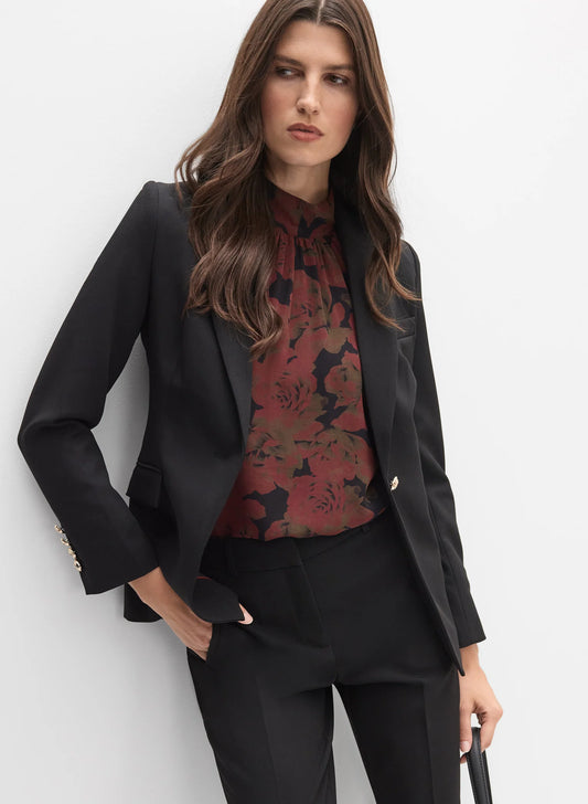 Single-Button Blazer