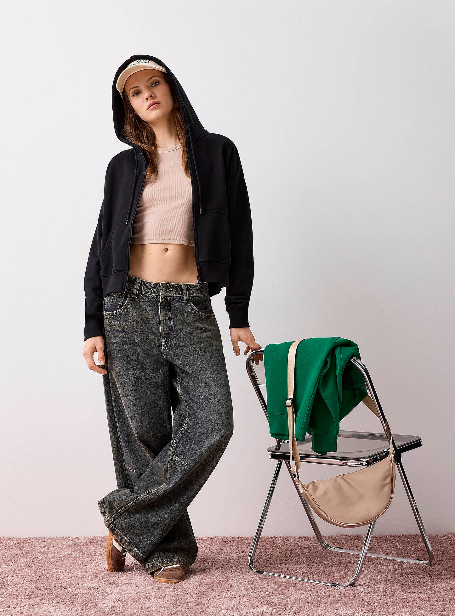 Soft Fleece Zip-Up Hoodie