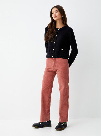 Corduroy Straight-Leg Pant