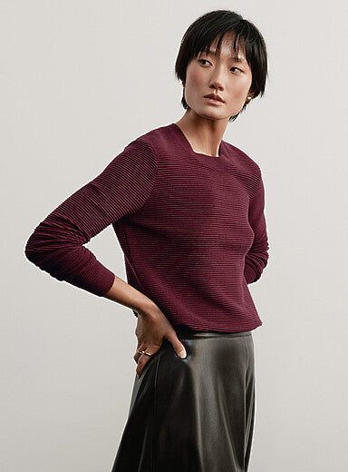 Ottoman Crew-Neck Sweater