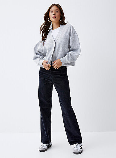 Corduroy Straight-Leg Pant