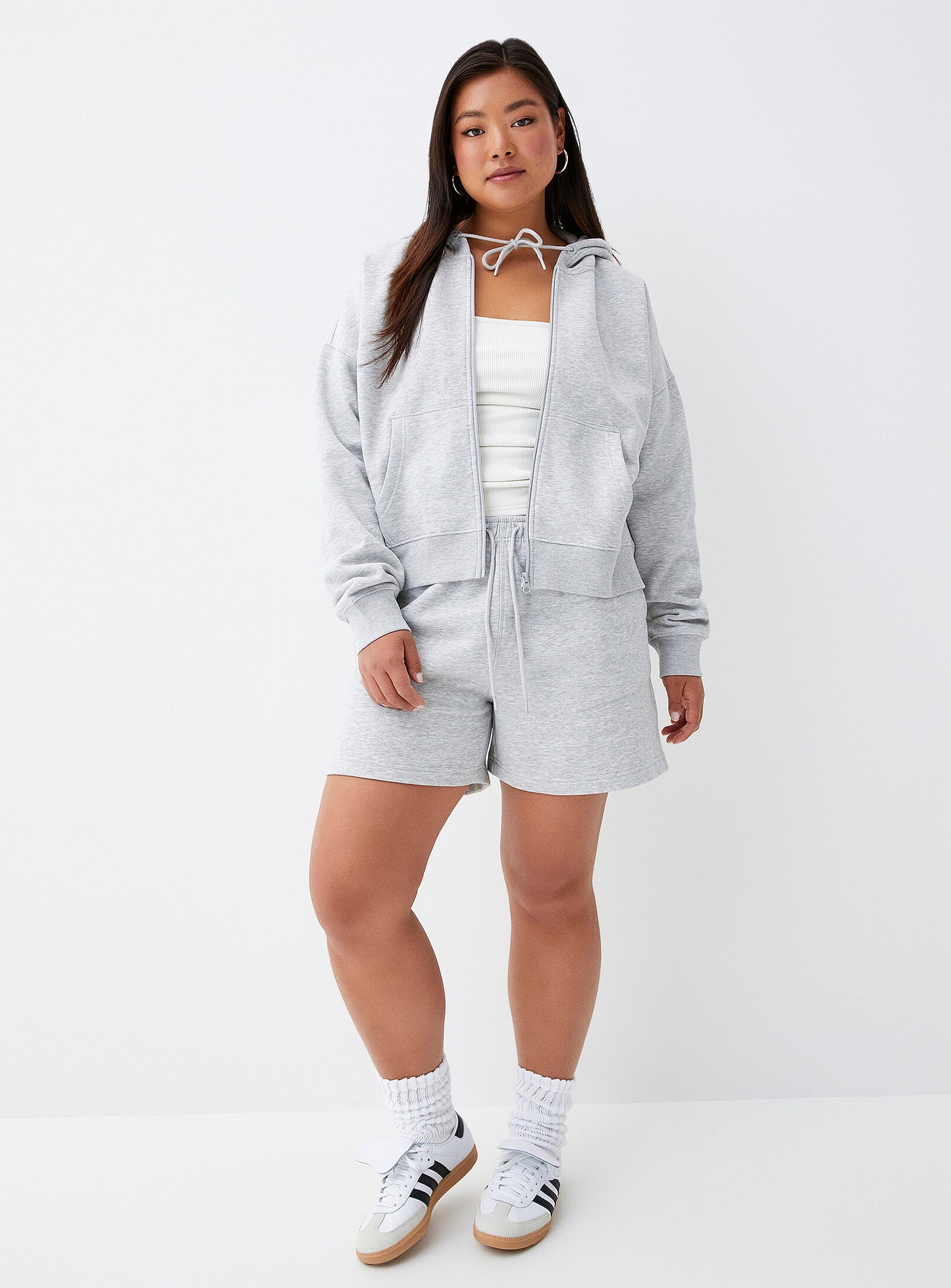 Soft Fleece Zip-Up Hoodie