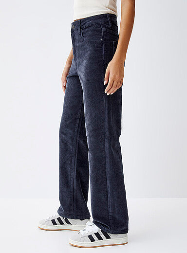 Corduroy Straight-Leg Pant