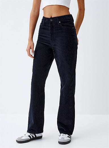 Corduroy Straight-Leg Pant