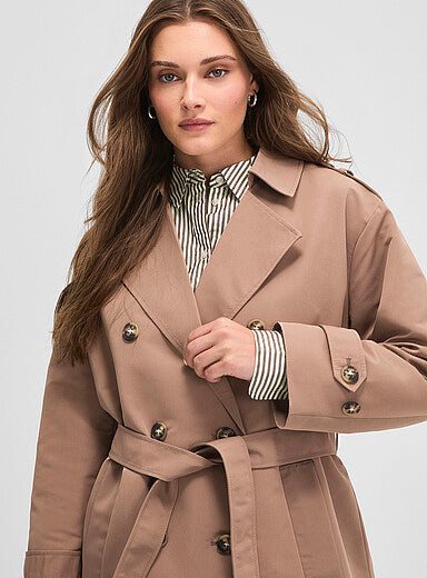 Chloe Belted Loose Trench Coat
