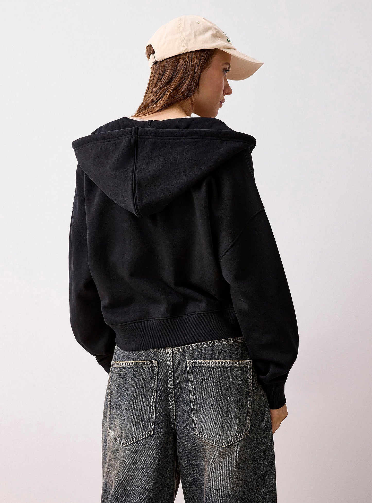 Soft Fleece Zip-Up Hoodie