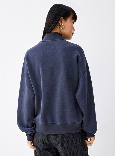 Destination Zip-Up Mock-Neck Sweatshirt