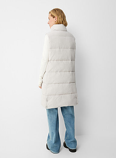 Long Stretch Puffer Jacket