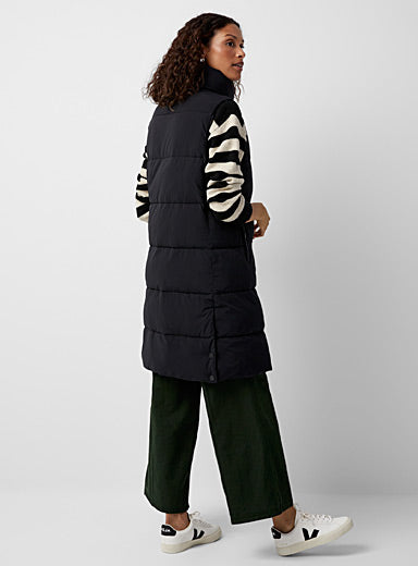 Long Stretch Puffer Jacket