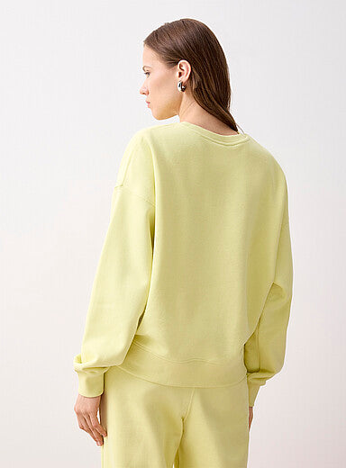 Oversized Thin Fleece Sweatshirt