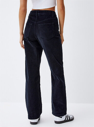 Corduroy Straight-Leg Pant