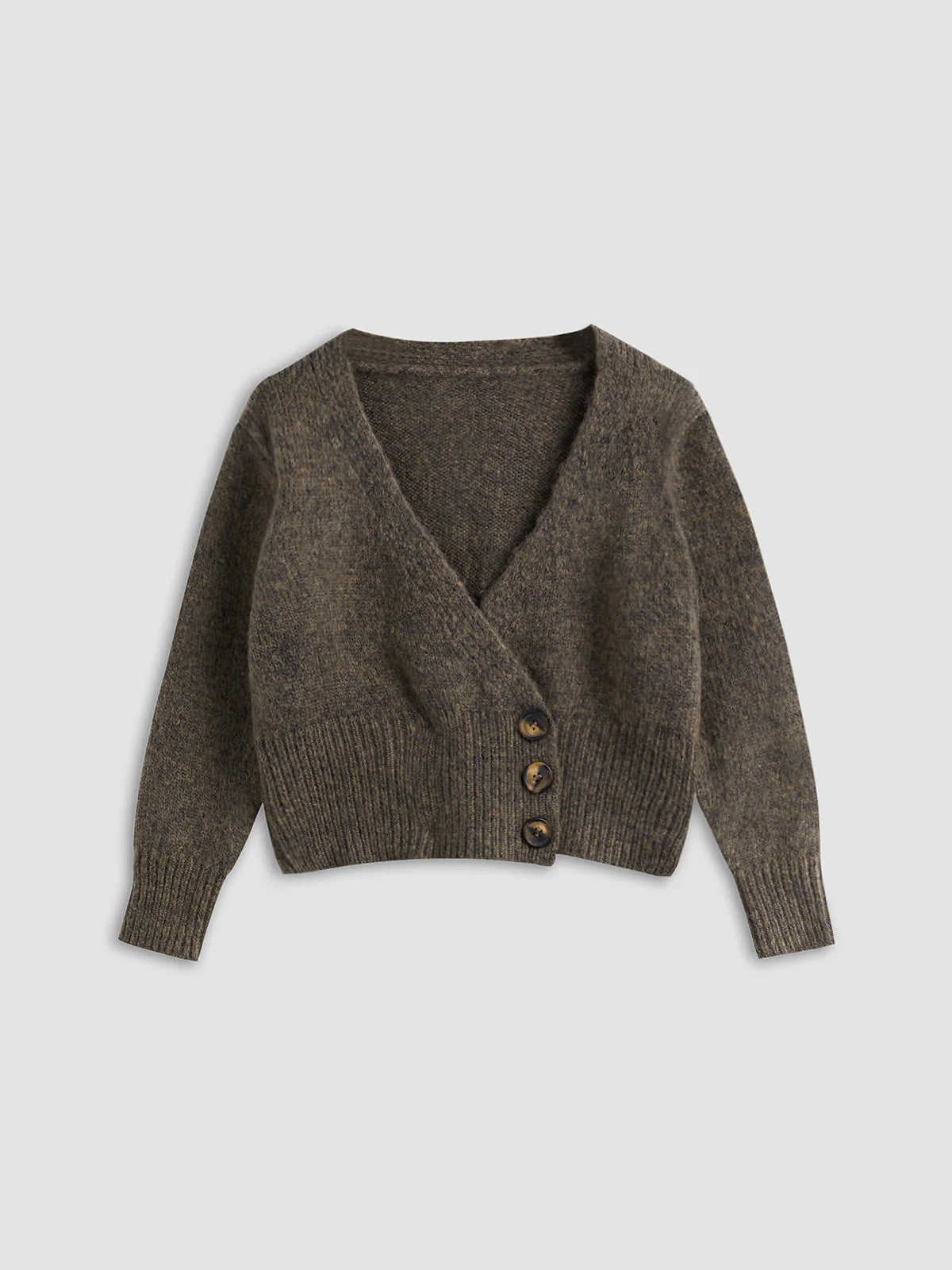 Clara | Cropped Knit Cardigan | Modern Minimalism | Soft Wool Blend
