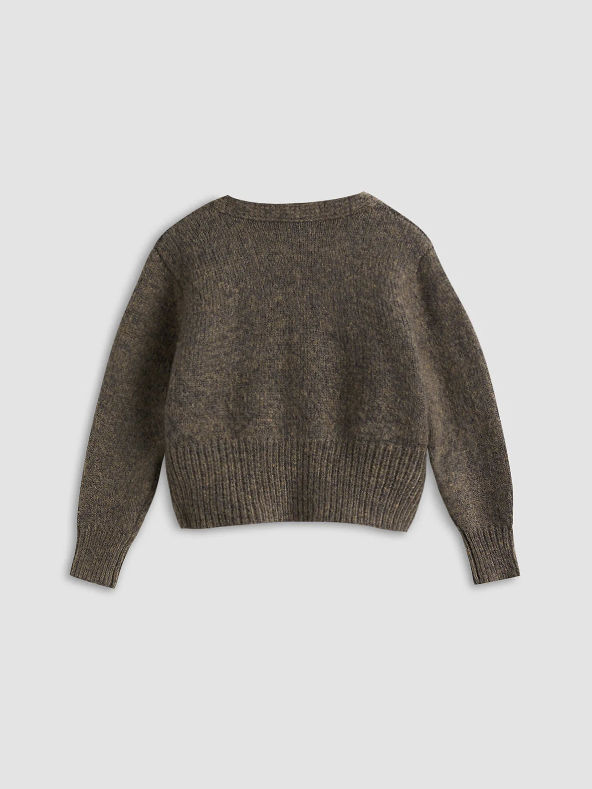 Clara | Cropped Knit Cardigan | Modern Minimalism | Soft Wool Blend