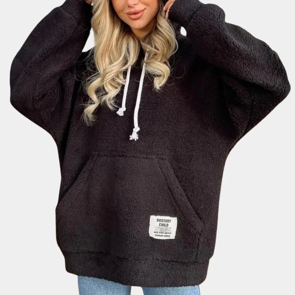 Emma | Oversized Fleece Hoodie | Ultimate Cozy Comfort | Soft Sherpa Fabric