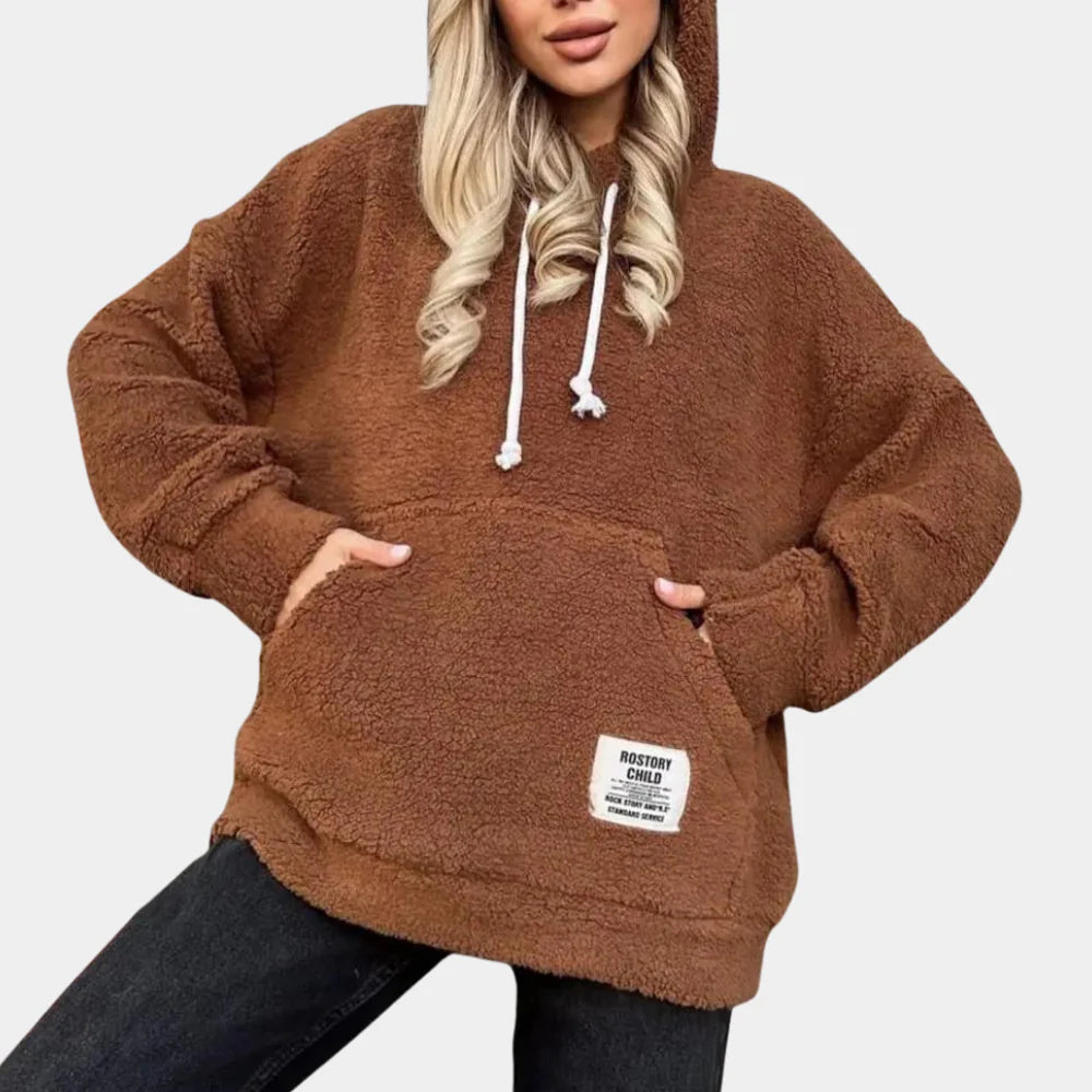 Emma | Oversized Fleece Hoodie | Ultimate Cozy Comfort | Soft Sherpa Fabric