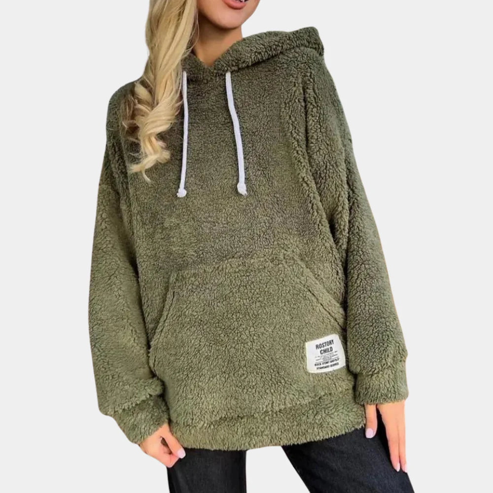 Emma | Oversized Fleece Hoodie | Ultimate Cozy Comfort | Soft Sherpa Fabric