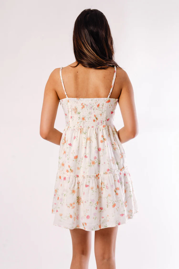 Floral Pop Mini Dress