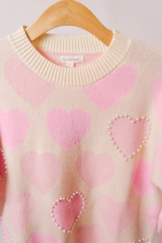 Heart & Pearl Sweater