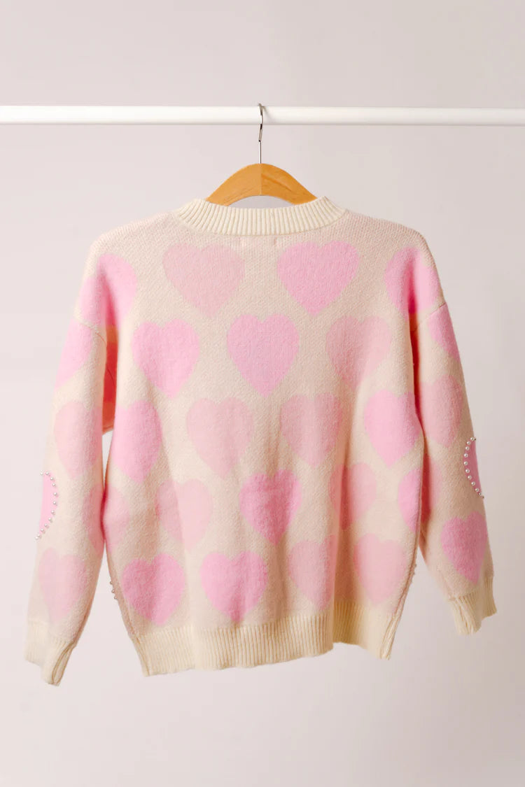 Heart & Pearl Sweater