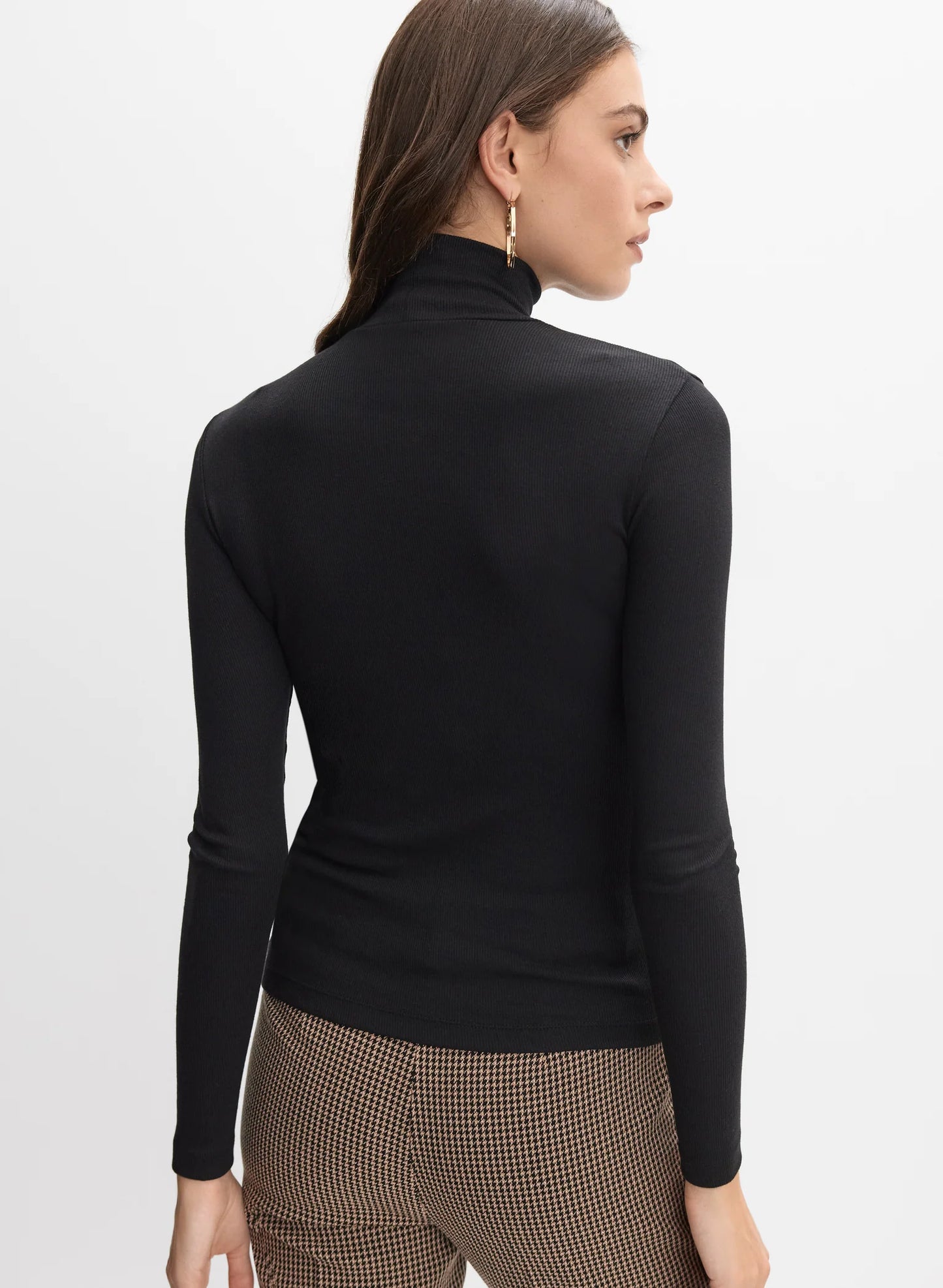 Long Sleeve Turtleneck Top