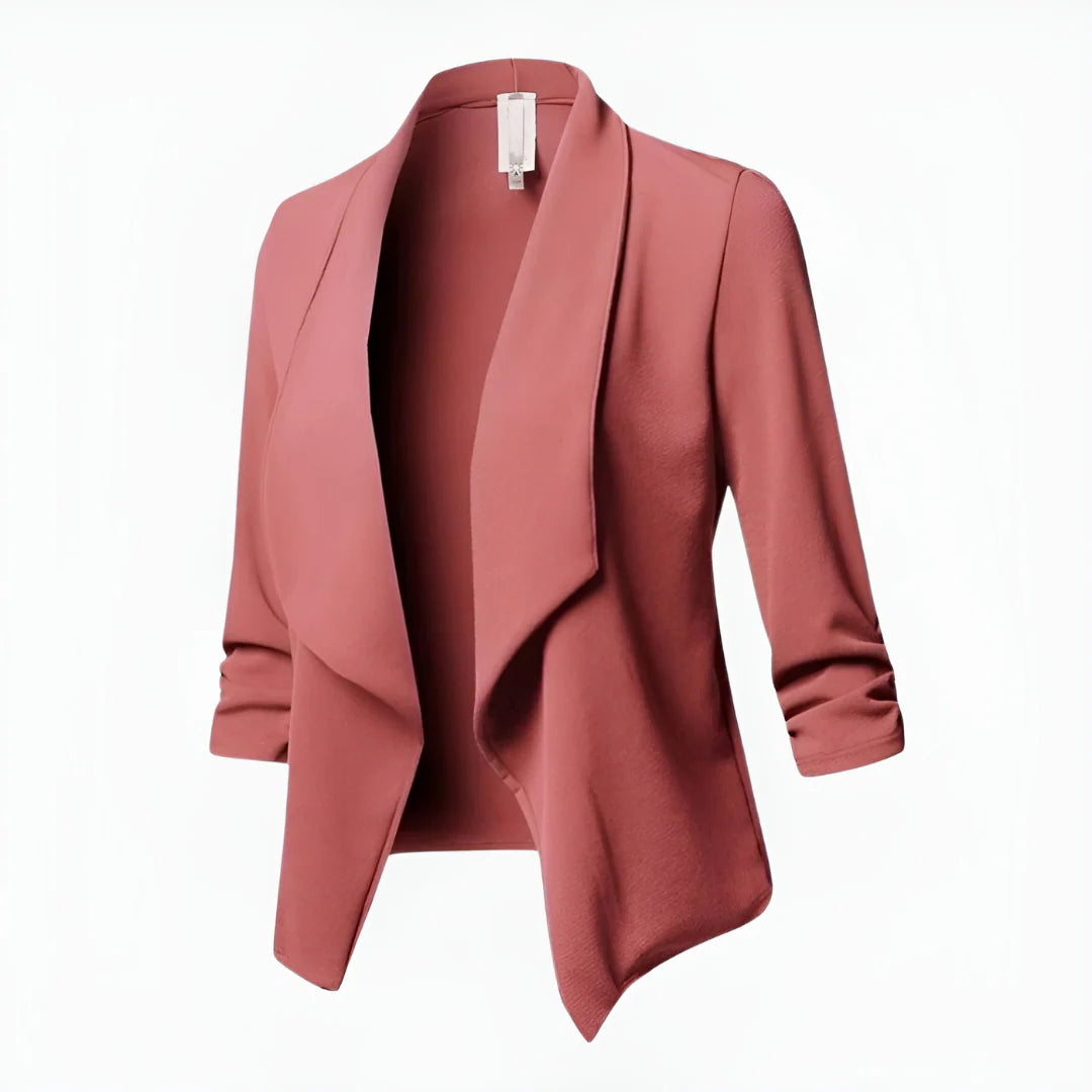 Elegant Long Sleeve Blazer for Women | Formal