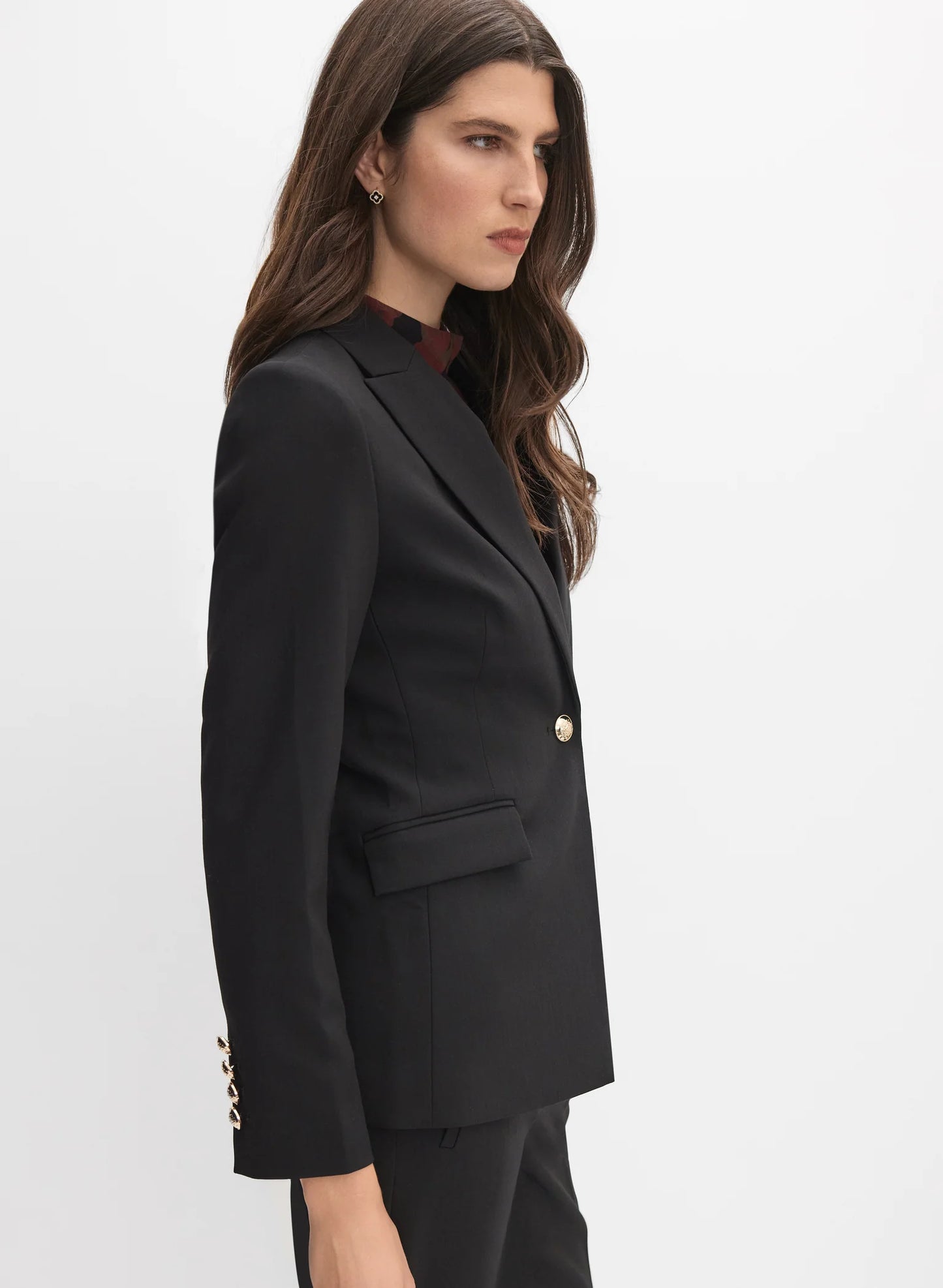 Single-Button Blazer
