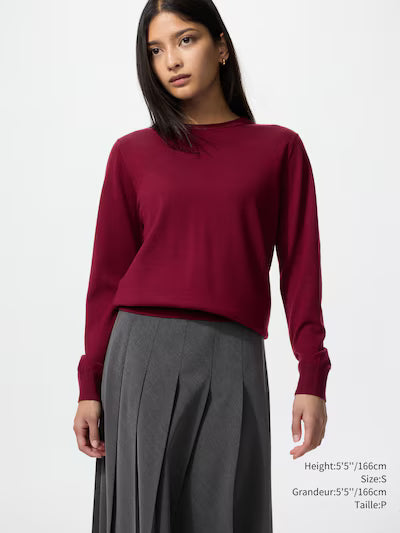 Merino Crew Neck Sweater