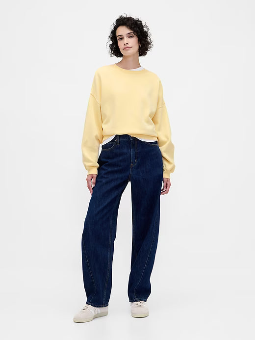 VintageSoft Wedge Crewneck Sweatshirt