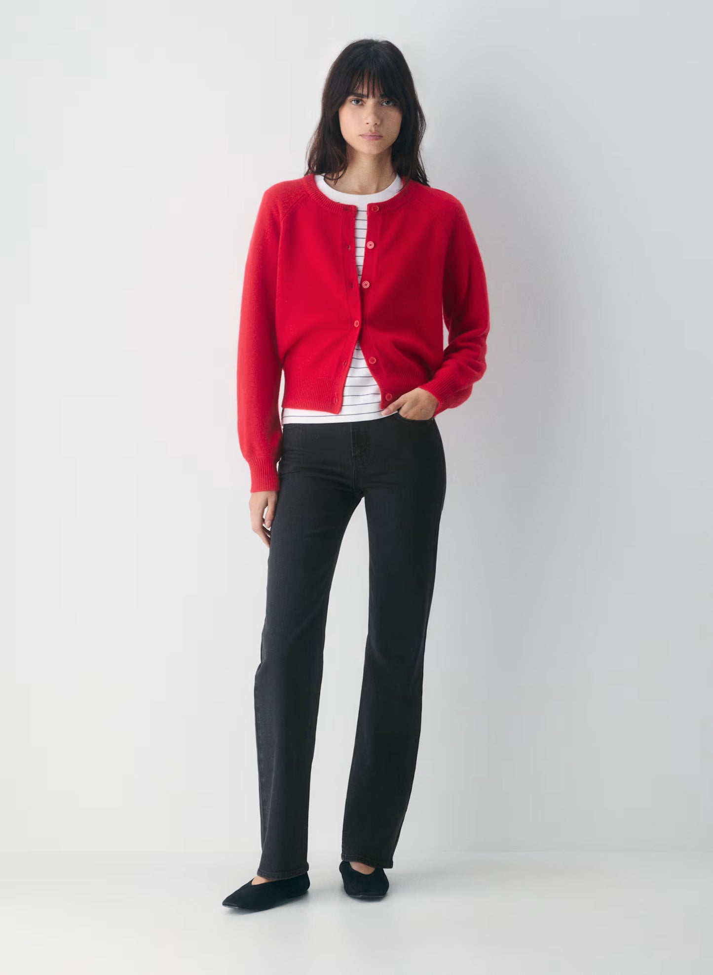 London Wool Cashmere Cardigan